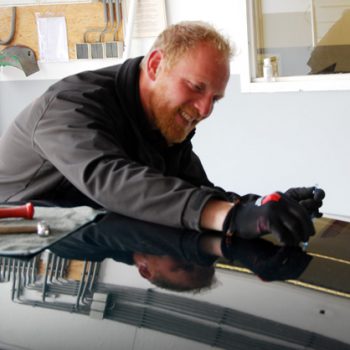 over-ons Arnold Brons in actie